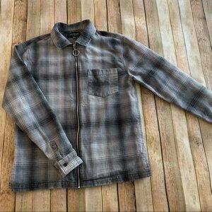 Pacsun Women’s Plaid zippered jacket | size Small